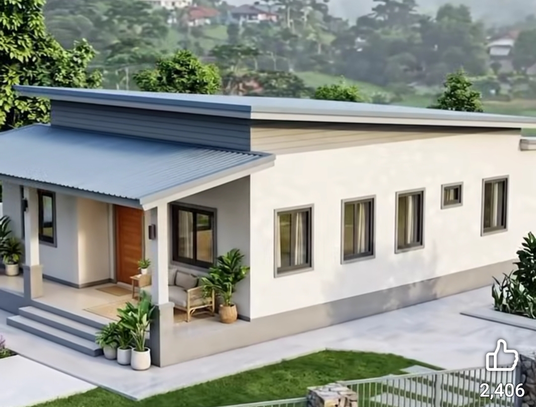 Referencia de vivienda de líneas modernas